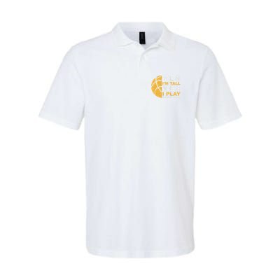 Funny Basketball Yes IM Tall Basketball Player Gift Polo
