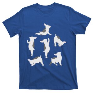 French Bulldog Yoga Poses Funny Cute Frenchie Dog Lover Gift Cute Gift T-Shirt