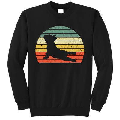 French Bulldog Yoga Funny Frenchie Sweatshirt