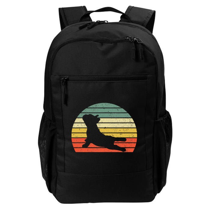 French Bulldog Yoga Funny Frenchie Daily Commute Backpack