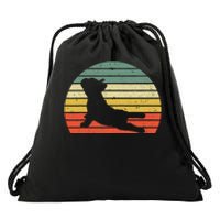 French Bulldog Yoga Funny Frenchie Drawstring Bag