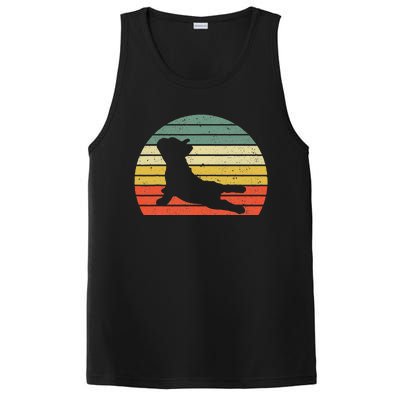 French Bulldog Yoga Funny Frenchie PosiCharge Competitor Tank