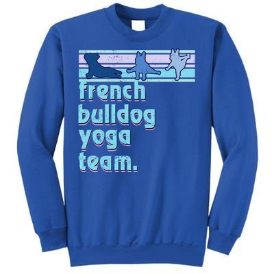 French Bulldog Yoga Team Funny Frenchie Yoga Lover Namaste Gift Sweatshirt