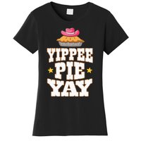 Funny Baker Yippee Pie Yay Country Western Women's T-Shirt