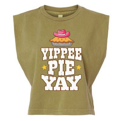 Funny Baker Yippee Pie Yay Country Western Garment-Dyed Women's Muscle Tee