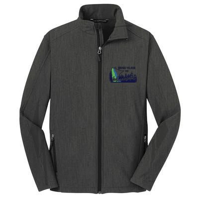 Funny Bring Ya Ass To Minnesota Core Soft Shell Jacket