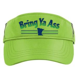 Funny Bring Ya Ass To Minnesota State Gift Adult Drive Performance Visor