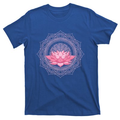 Flower Blossom Yoga Meditation Prana Art Boho Dala Lotus Great Gift T-Shirt