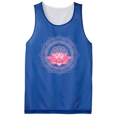 Flower Blossom Yoga Meditation Prana Art Boho Dala Lotus Great Gift Mesh Reversible Basketball Jersey Tank