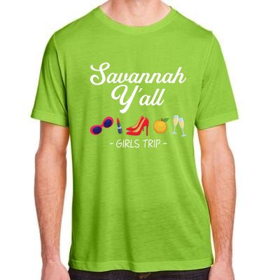 Funny Bachelorette Yall Savannah Trip Gift Adult ChromaSoft Performance T-Shirt