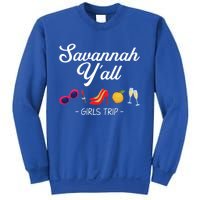 Funny Bachelorette Yall Savannah Trip Gift Sweatshirt