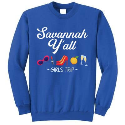 Funny Bachelorette Yall Savannah Trip Gift Sweatshirt