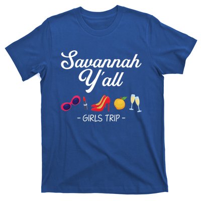 Funny Bachelorette Yall Savannah Trip Gift T-Shirt