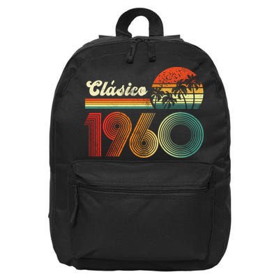 Feliz cumpleaños 1960 Edición limitada 63rd spanish Birthday clásica 16 in Basic Backpack