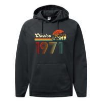 Feliz cumpleaños 1971 Edición limitada 52nd spanish Birthday clásica Performance Fleece Hoodie