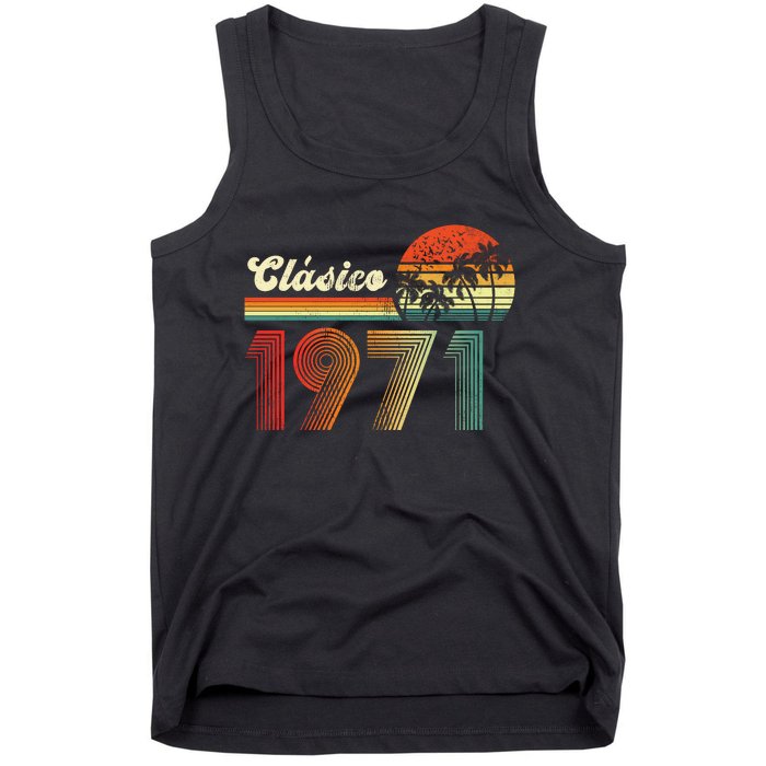 Feliz cumpleaños 1971 Edición limitada 52nd spanish Birthday clásica Tank Top