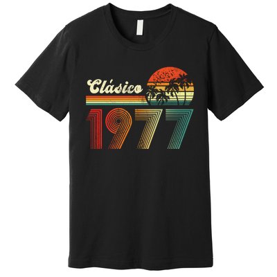 Feliz cumpleaños 1977 Edición limitada 46th spanish Birthday clásica Premium T-Shirt