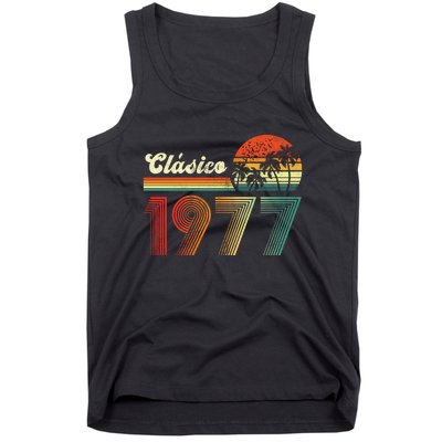 Feliz cumpleaños 1977 Edición limitada 46th spanish Birthday clásica Tank Top