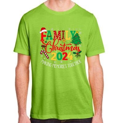 Family Christmas 2024 Matching Outfit Xmas Squad Santa Group Adult ChromaSoft Performance T-Shirt