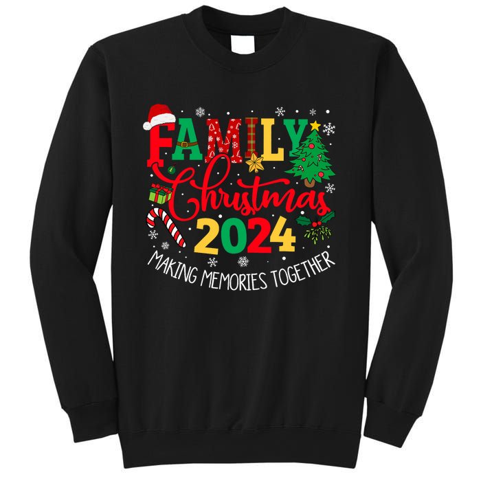 Family Christmas 2024 Matching Outfit Xmas Squad Santa Group Sweatshirt