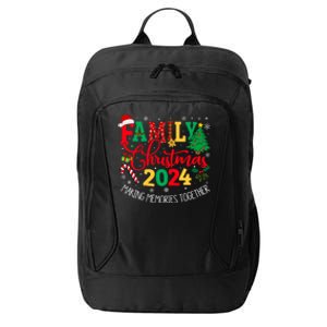 Family Christmas 2024 Matching Outfit Xmas Squad Santa Group City Backpack