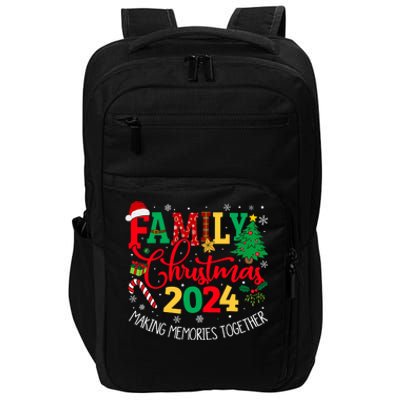 Family Christmas 2024 Matching Outfit Xmas Squad Santa Group Impact Tech Backpack