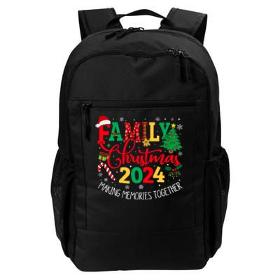 Family Christmas 2024 Matching Outfit Xmas Squad Santa Group Daily Commute Backpack