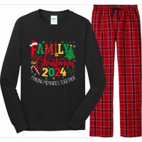 Family Christmas 2024 Matching Outfit Xmas Squad Santa Group Long Sleeve Pajama Set