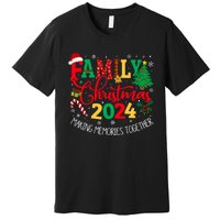 Family Christmas 2024 Matching Outfit Xmas Squad Santa Group Premium T-Shirt