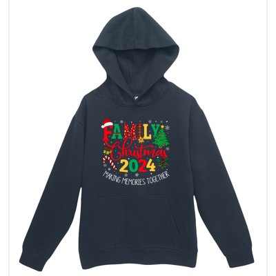 Family Christmas 2024 Matching Outfit Xmas Squad Santa Group Urban Pullover Hoodie