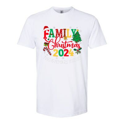 Family Christmas 2024 Matching Outfit Xmas Squad Santa Group Softstyle CVC T-Shirt