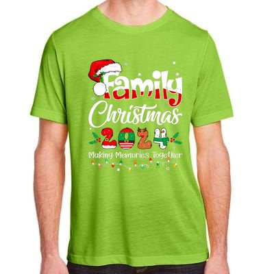 Family Christmas 2024 Matching Outfit Xmas Squad Santa Adult ChromaSoft Performance T-Shirt