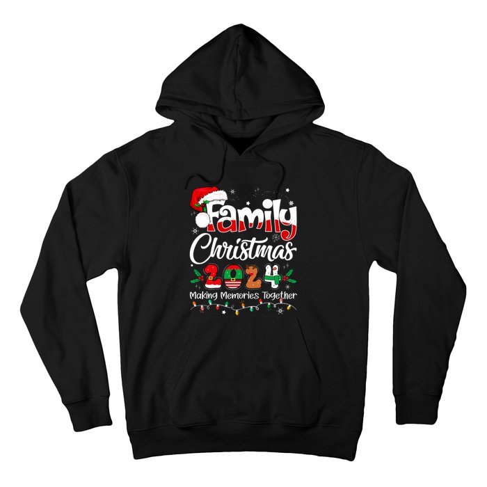 Family Christmas 2024 Matching Outfit Xmas Squad Santa Hoodie