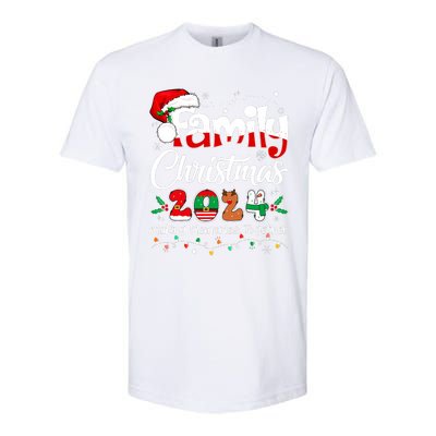 Family Christmas 2024 Matching Outfit Xmas Squad Santa Softstyle CVC T-Shirt