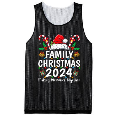 Family Christmas 2024 Matching Squad Santa Elf Funny Xmas Mesh Reversible Basketball Jersey Tank