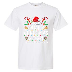 Family Christmas 2024 Matching Squad Santa Elf Funny Xmas Garment-Dyed Heavyweight T-Shirt