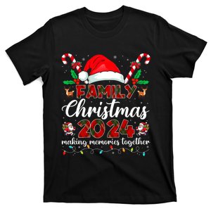 Family Christmas 2024 Matching Squad Santa Elf Funny Xmas T-Shirt