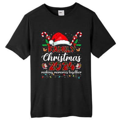 Family Christmas 2024 Matching Squad Santa Elf Funny Xmas Tall Fusion ChromaSoft Performance T-Shirt