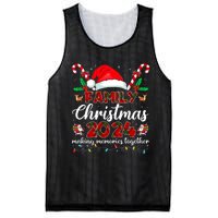 Family Christmas 2024 Matching Squad Santa Elf Funny Xmas Mesh Reversible Basketball Jersey Tank