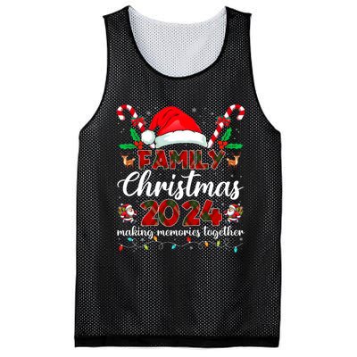 Family Christmas 2024 Matching Squad Santa Elf Funny Xmas Mesh Reversible Basketball Jersey Tank