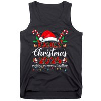 Family Christmas 2024 Matching Squad Santa Elf Funny Xmas Tank Top