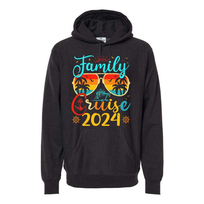 Family Cruise 2024 Summer Vacation Matching Family Cruise Premium Hoodie