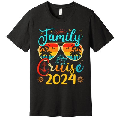 Family Cruise 2024 Summer Vacation Matching Family Cruise Premium T-Shirt