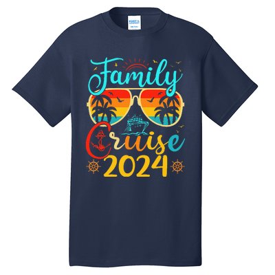 Family Cruise 2024 Summer Vacation Matching Family Cruise Tall T-Shirt