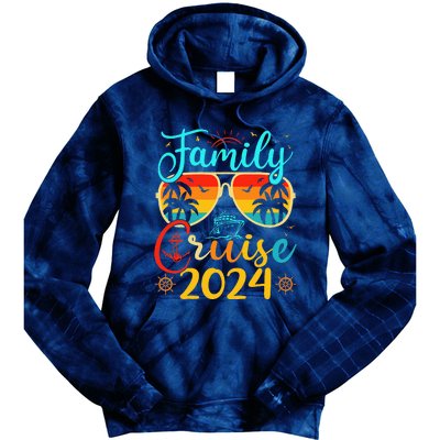 Family Cruise 2024 Summer Vacation Matching Family Cruise Tie Dye Hoodie