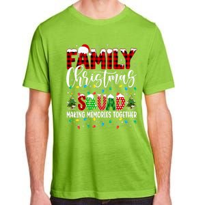 Family Christmas 2024 Matching Squad Santa Red Plaid Xmas Adult ChromaSoft Performance T-Shirt