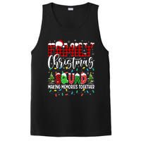 Family Christmas 2024 Matching Squad Santa Red Plaid Xmas PosiCharge Competitor Tank