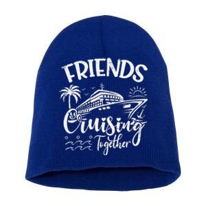 Friends Cruise 2024 Cruising Together Friends Matching Squad  Short Acrylic Beanie