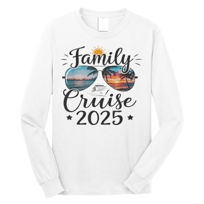 Family Cruise 2025 Vacation Trip Family Matching Cruise Ship Long Sleeve Shirt