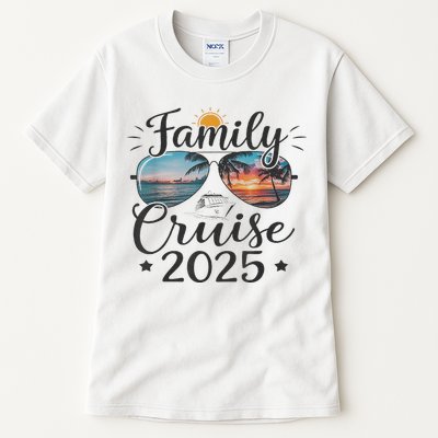 Family Cruise 2025 Vacation Trip Family Matching Cruise Ship Tall T-Shirt